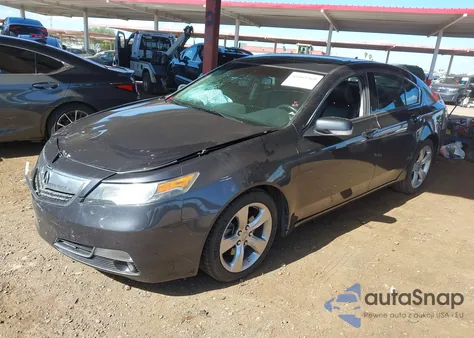2012 Acura Tl 3.7 из США, поврежденный, VIN 19UUA9F57CA002589